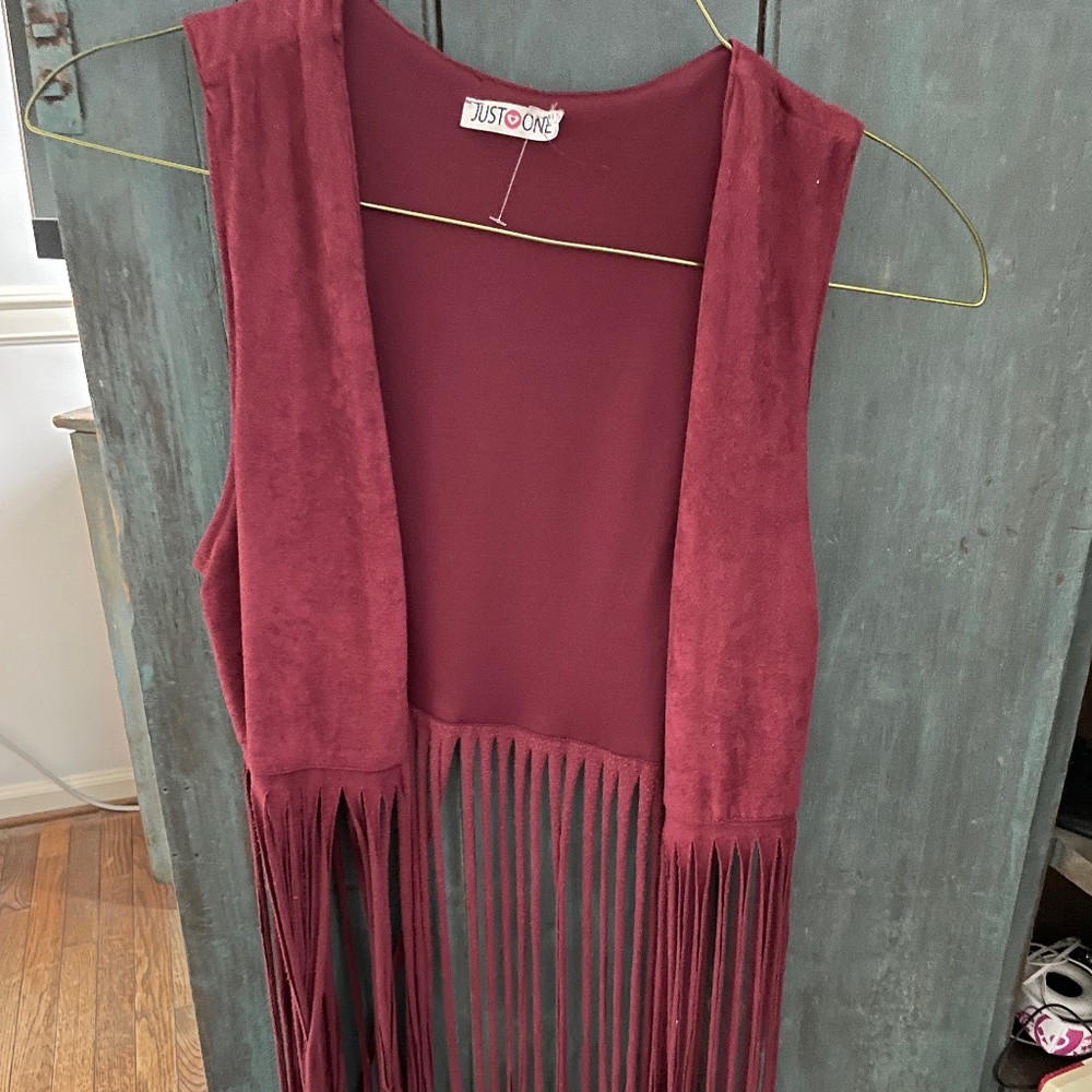 Fringe Vest sz sm